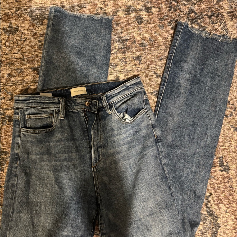 FAVORITE DAUGHTER HIGH RISE BOOTCUT JEANS